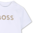 T-shirt + korte broek set BOSS 
                    BOY