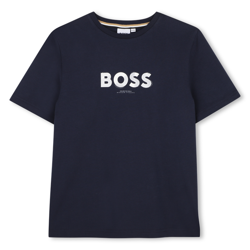 T-shirt met korte mouwen BOSS 
                        BOY