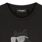 T-shirt met korte mouwen KARL LAGERFELD KIDS 
                    GIRL
