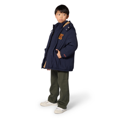 Capuchon parka KENZO KIDS JONGEN