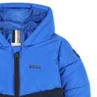 Tweekleurige anorak, capuchon BOSS 
                    BOY