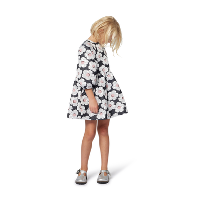 Jurk met lange mouwen KENZO KIDS GIRL