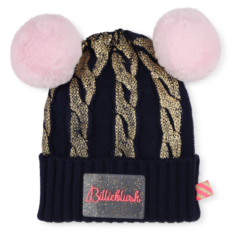 Kabelmuts met pompons BILLIEBLUSH 
                        GIRL