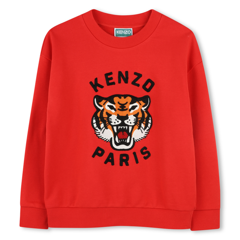 Sweatshirt met tijger KENZO KIDS 
                        BOY