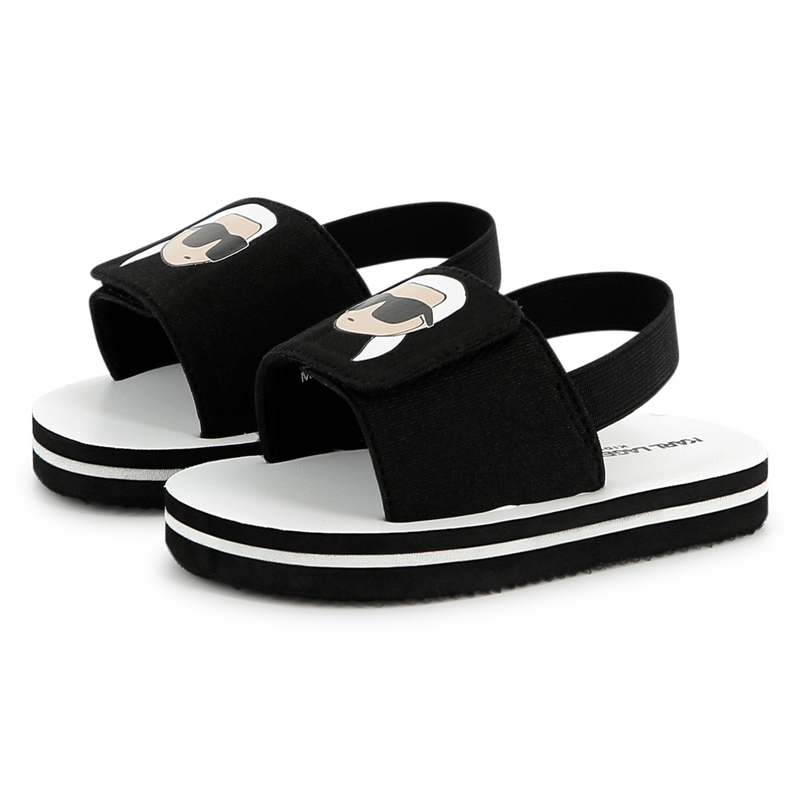 Lichte sandalen - klittenband KARL LAGERFELD KIDS 
                        UNISEX