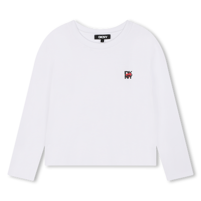 T-shirt met lange mouwen DKNY GIRL