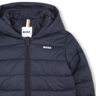 Jas met capuchon BOSS 
                    JONGEN