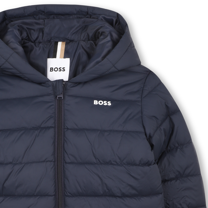 Jas met capuchon BOSS 
                        JONGEN