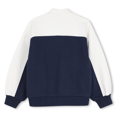 Fleece cardigan BOSS MEISJE