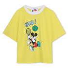 T-shirt met korte mouwen, GEEL, hi-res