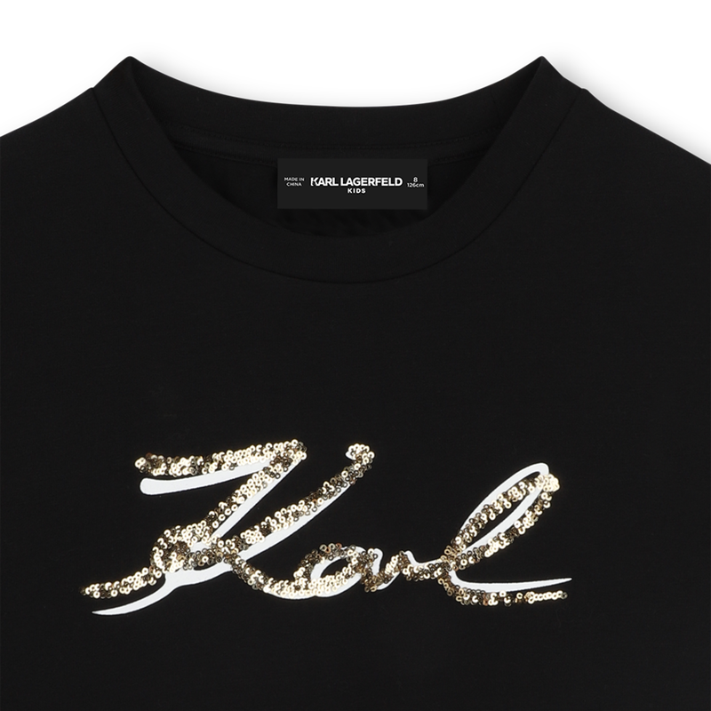 T-SHIRT KORTE MOUWEN KARL LAGERFELD KIDS 
                        GIRL