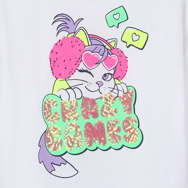 T-shirt met lange mouwen BILLIEBLUSH 
                        MEISJE