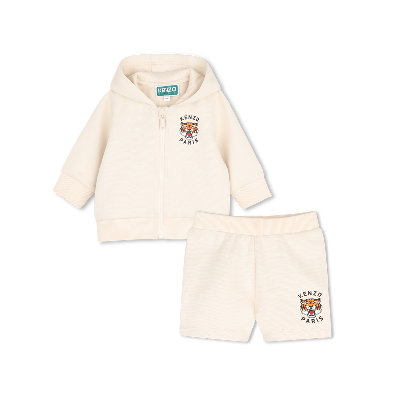 Set van cardigan en short KENZO KIDS 
                        UNISEX