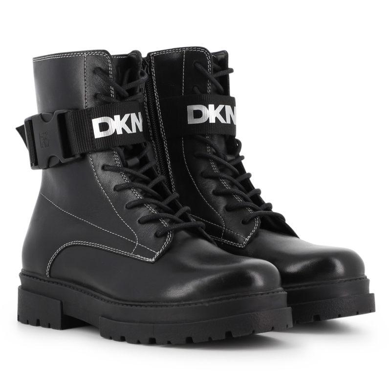 Enkellaarsjes DKNY 
                        GIRL