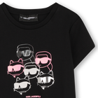 Jurk met korte mouwen KARL LAGERFELD KIDS 
                    GIRL
