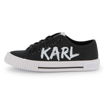 SNEAKERS MET VETERS KARL LAGERFELD KIDS BOY