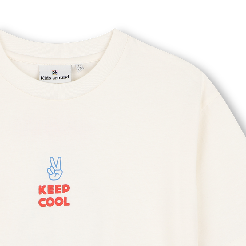 T-shirt met korte mouwen KIDS AROUND 
                        BOY
