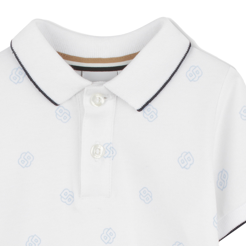 Polo met korte mouwen BOSS 
                        JONGEN