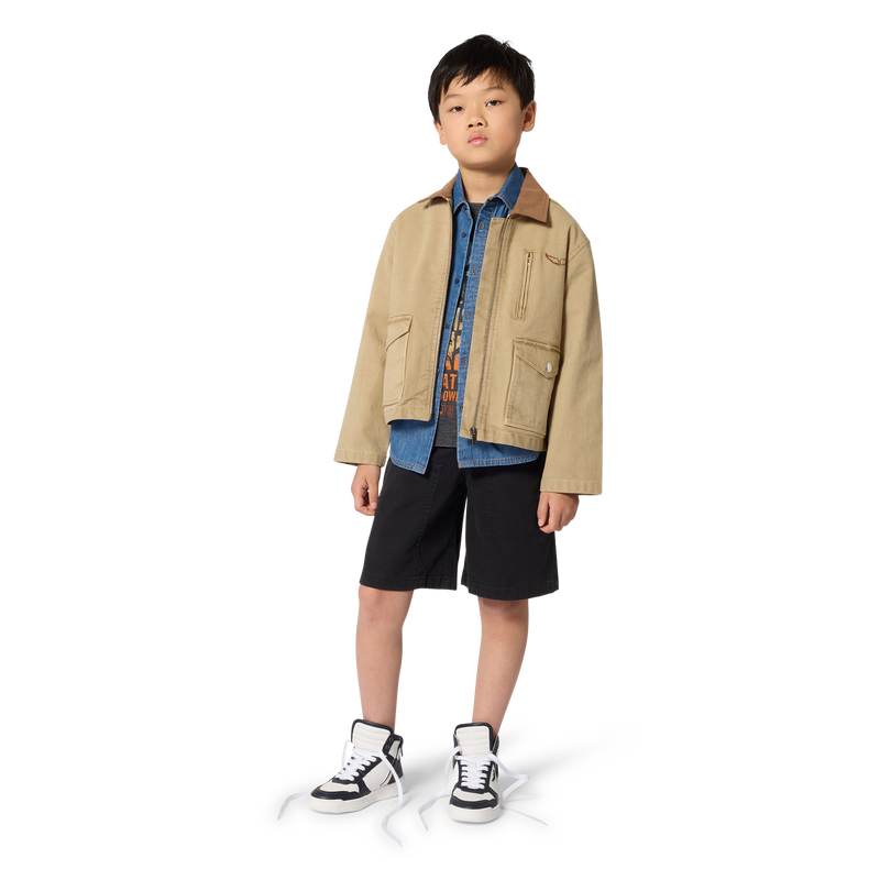 BERLUDA MET PLEISTERS ZADIG & VOLTAIRE 
                        BOY