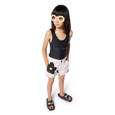 Katoenen short met print MARC JACOBS GIRL