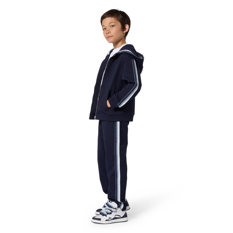 HOODIE MET RITS LANVIN 
                        BOY