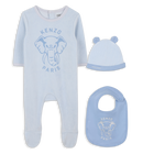 Pyjama + muts + slabbetjes set KENZO KIDS 
                    UNISEX
