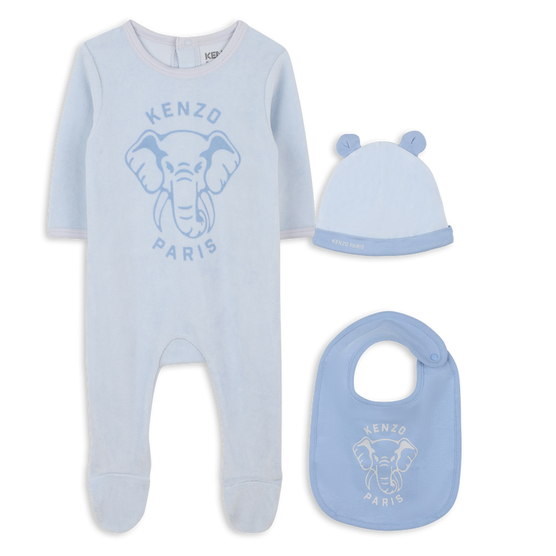 Pyjama + muts + slabbetjes set KENZO KIDS 
                        UNISEX
