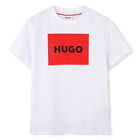 Katoenen T-shirt, korte mouwen, WIT, hi-res