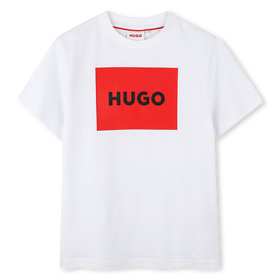 Katoenen T-shirt, korte mouwen HUGO BOY