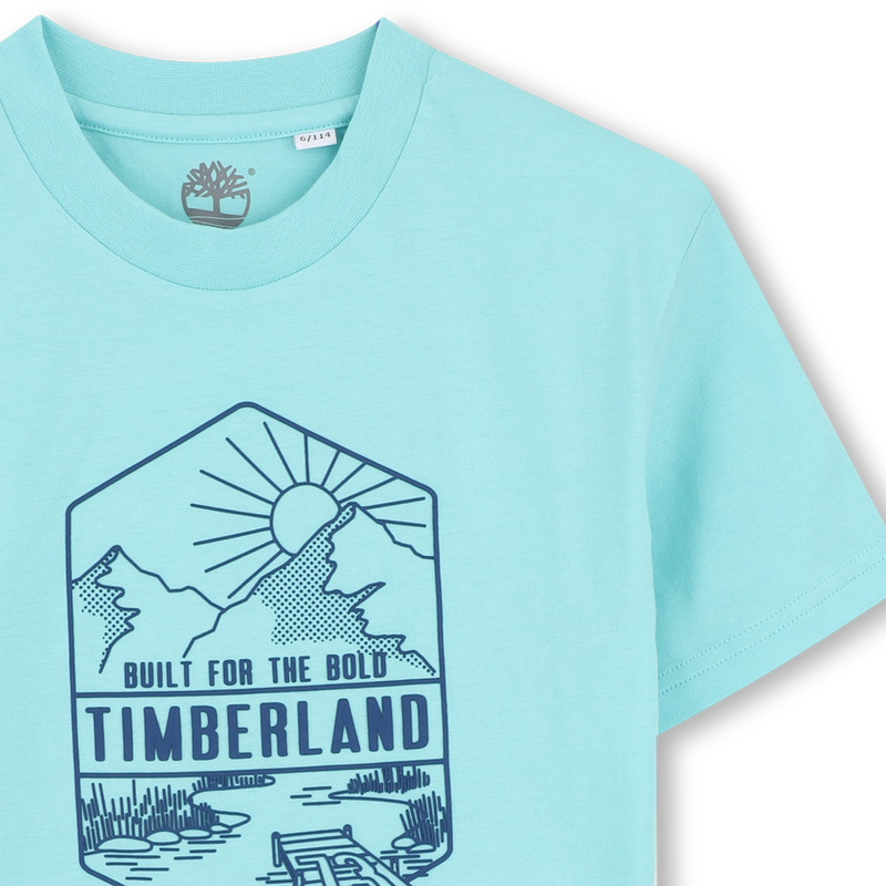 T-SHIRT MET KORTE MOUWEN TIMBERLAND 
                        BOY