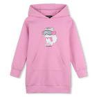 Hoody jurk KARL LAGERFELD KIDS 
                    GIRL