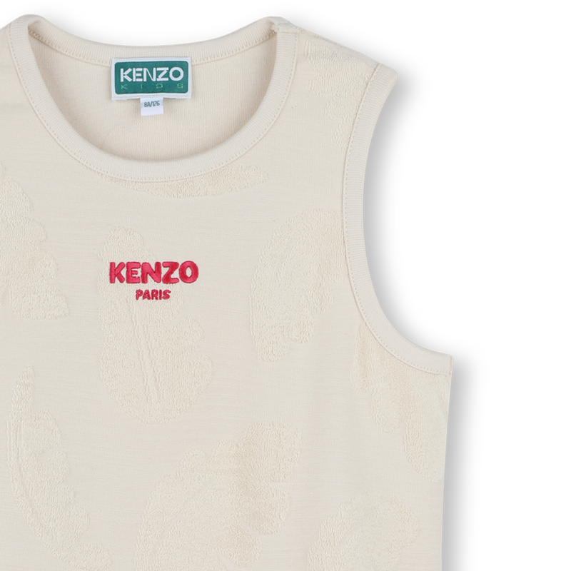 Badstoffen jurk KENZO KIDS 
                        GIRL