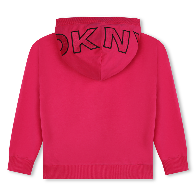 Katoenen sweater met capuchon DKNY 
                        UNISEX