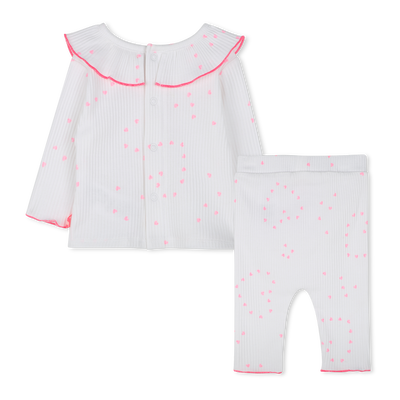T-shirt met ruche en legging BILLIEBLUSH GIRL