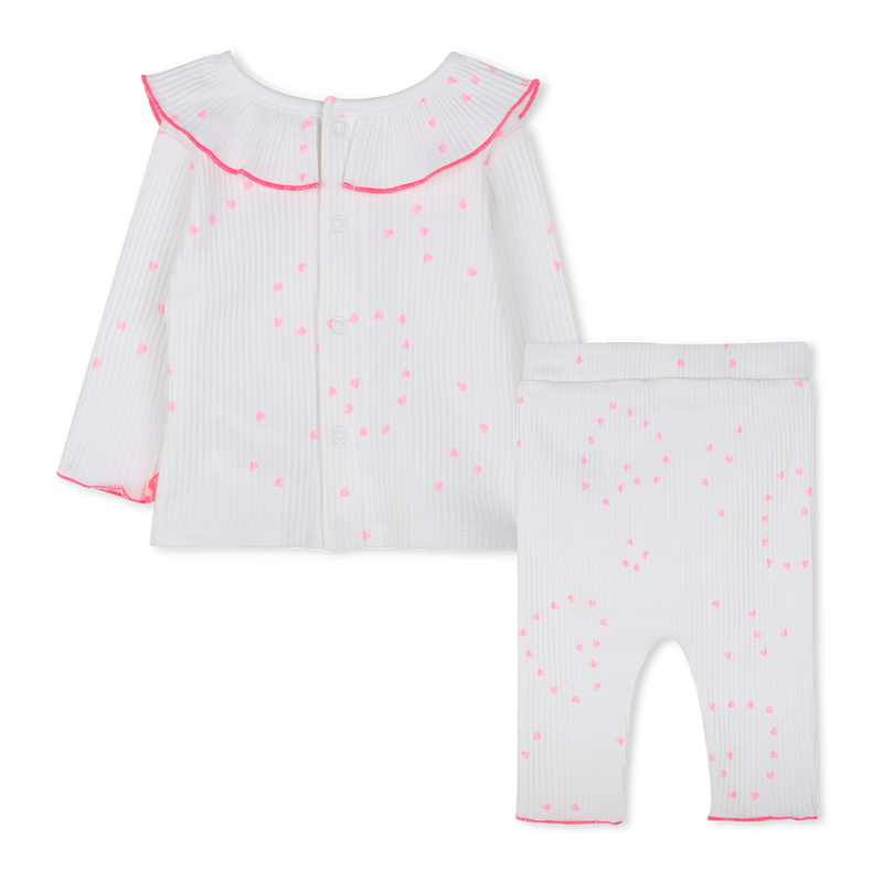 T-shirt met ruche en legging BILLIEBLUSH 
                        GIRL