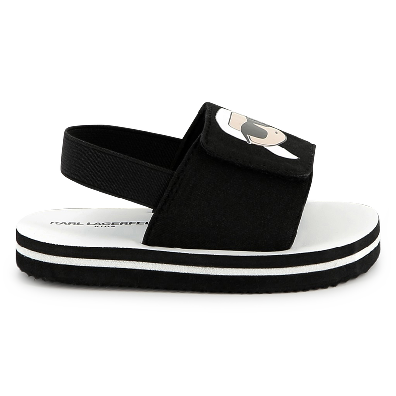 Lichte sandalen - klittenband KARL LAGERFELD KIDS 
                        UNISEX