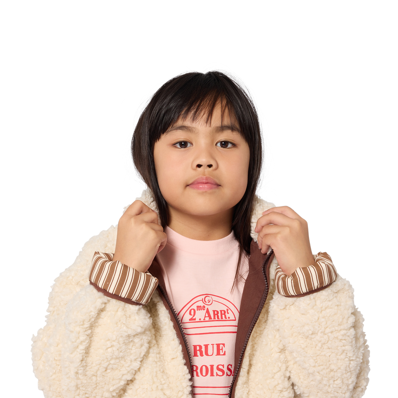 T-shirt met lange mouwen KIDS AROUND 
                        GIRL