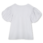 T-shirt met fantasiemouwen MARC JACOBS 
                    GIRL