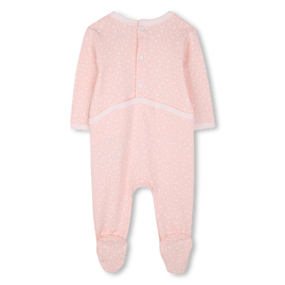 Katoenen pyjama met drukknopen KENZO KIDS GIRL