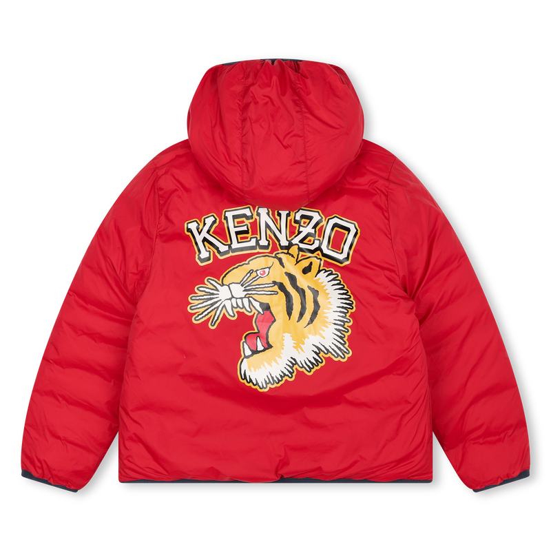 Waterdichte omkeerbare anorak KENZO KIDS 
                        UNISEX