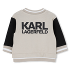 Vest en broek set in dubbele jersey KARL LAGERFELD KIDS 
                    BOY