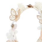 Diadeem - bloemen en vlinders BILLIEBLUSH 
                    GIRL