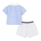 OVERHEMD + KORTE SET KARL LAGERFELD KIDS 
                    BOY
