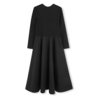 Bi-materiaal lange jurk DKNY 
                    GIRL