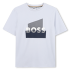 T-shirt met korte mouwen, LICHT BLAUW, hi-res