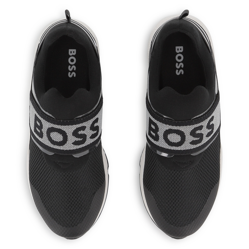 SNEAKERS VAN RUNDLEER BOSS 
                        BOY