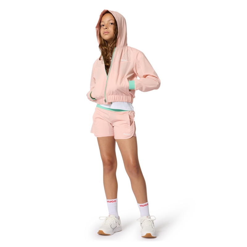 SNEAKERS MET VETERS HUGO 
                    GIRL