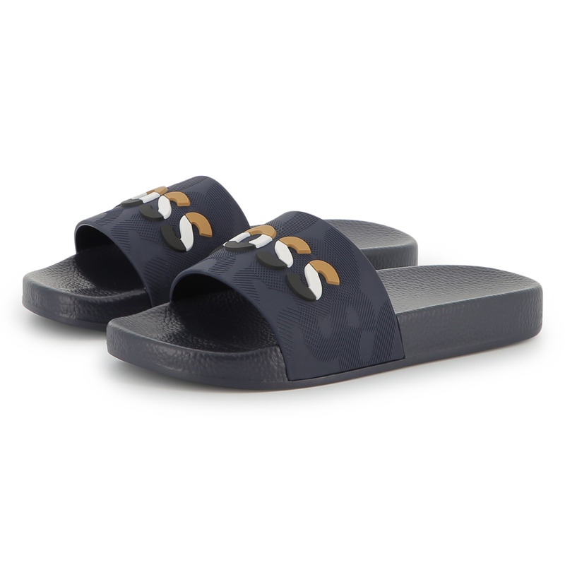 Slippers met brede band BOSS 
                        BOY