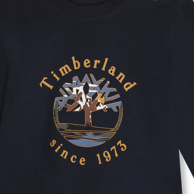 T-shirt met logoprint TIMBERLAND 
                        BOY