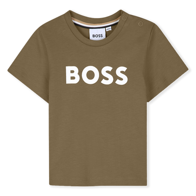 T-SHIRT MET KORTE MOUWEN BOSS BOY
